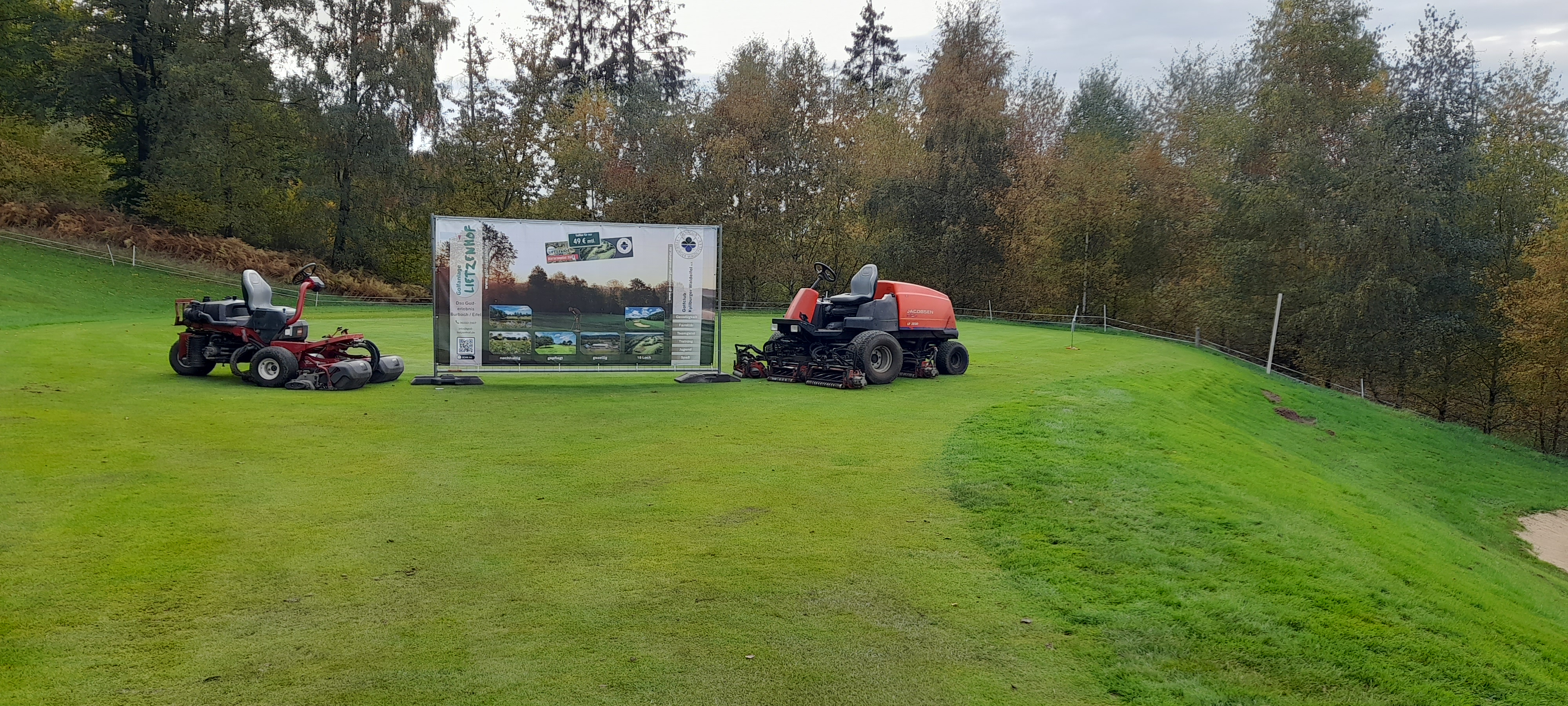 Sonderwertung Nearest mit dem dritten Schlag uber den Banner Bahn 14