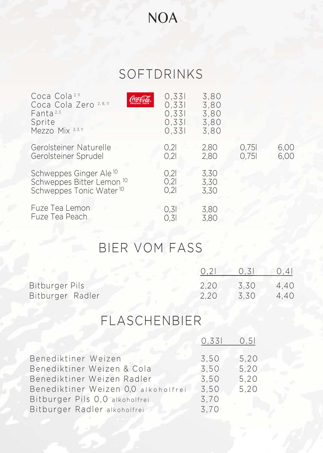 Speisekarte 5 13